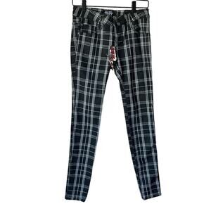 Tripp NYC Daang Goodman Plaid T-Jeans NWT Size 26/3 indie skater